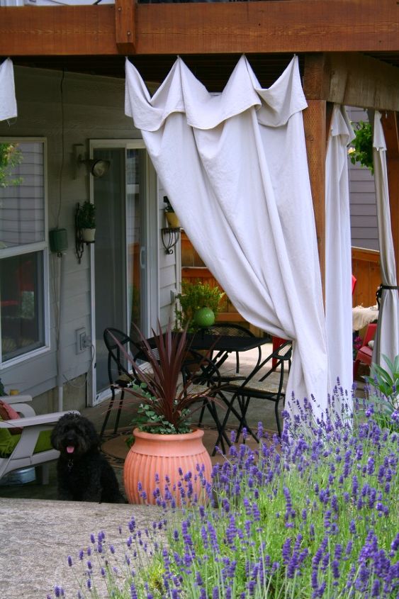 Drop Cloth Outdoor Curtains Hometalk