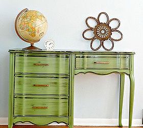 Vintage Green Desk Makeover Hometalk