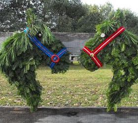 holiday decor for horse lovers greg found this on facebook, crafts, Posted on facebook by Deanna Gurug