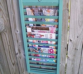 i shutter to think about my stash of junk, diy, painted furniture, repurposing upcycling