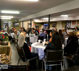 the hometalk meetup that loved on junk and africa, gardening, The event was totally sold right out with approx 50 gals in attendance