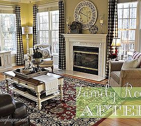 family room reveal making what you have work, flooring, home decor