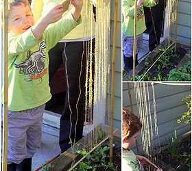 diy garden twine dispenser, crafts, gardening, wreaths, Or to build a trellis