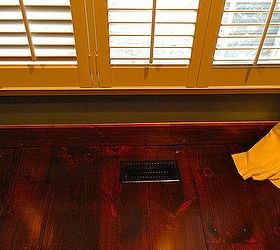 spray painted vent covers, home decor, hvac