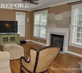 family room reveal making what you have work, flooring, home decor