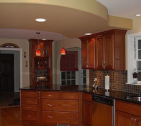 new kitchen the problem was the very low ceiling that could not be removed, home decor, kitchen backsplash, kitchen design, This is the back side of the ceiling