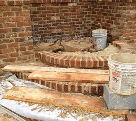 incopork inc is working in an addition of a family room w patio deck or terraza, decks, home improvement, outdoor living, patio, masonary brick and stone2