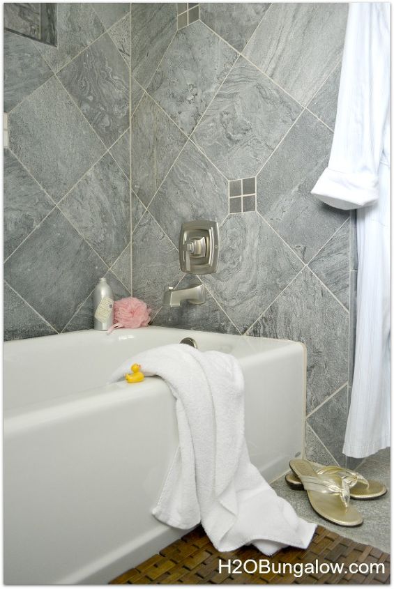 Bathroom Remodel Glass Tile creative small bathroom remodel with slate and glass tile | hometalk Bathroom Remodel Glass Tile creative small bathroom remodel with slate and glass tile | hometalk