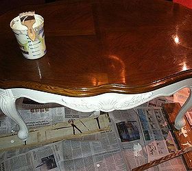 painted coffee table inspired by tonya miller dean hemets 1964 coffee table, chalk paint, painted furniture
