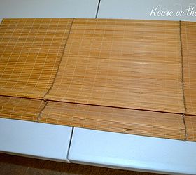 diy faux bamboo shade, crafts, window treatments, windows