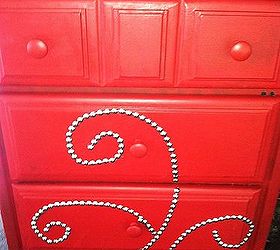 upcycled chalk painted dresser, chalk paint, painted furniture