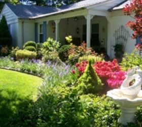 spring fever, flowers, gardening, hydrangea, outdoor living, Our front garden at the end of April