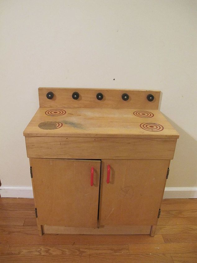 Diy Wooden Play Kitchen before & after: the makeover of a wooden play kitchen | hometalk Diy Wooden Play Kitchen before & after: the makeover of a wooden play kitchen | hometalk