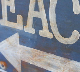 diy rustic beach sign knock off from ballard designs, crafts, Come on over and learn how to make this beach sign for yourself
