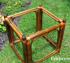 turn an old table into a plant support, gardening, repurposing upcycling, Look for a strong wooden or metal table base