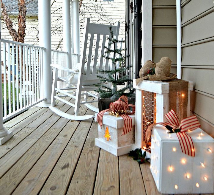 3 Piece Glittering Gift Box Lighted Christmas Yard Art Decoration Diy Christmas Ideas Can Be A Real Gift Literally Lights Etc Blog