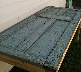 a pile of salvage a hutch top a to die for potting bench, diy, gardening, painted furniture, repurposing upcycling