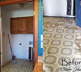 our laundry room reveal finally, home decor, laundry rooms, Before the yucky