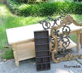 Finishing an Unfinished Coffee Table Hometalk