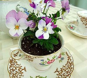 great idea for mothers day gift kids love making these, gardening, I love the finished tea cup