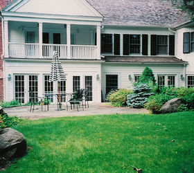 drab to fab, landscape, outdoor living, Before TRD Designs