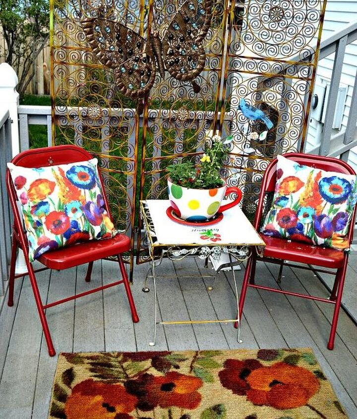 Creating Outdoor Spaces creating an outdoor space with recycled items | hometalk Creating Outdoor Spaces creating an outdoor space with recycled items | hometalk