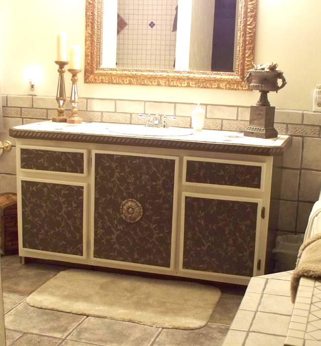 How To Paint Over Old Bathroom Cabinets mind blowing make over of barn wood bath cabinets | hometalk How To Paint Over Old Bathroom Cabinets mind blowing make over of barn wood bath cabinets | hometalk