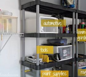 a garage makeover, cleaning tips, garages, organizing, to this