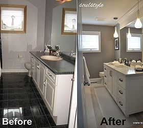 family bathroom renovation, bathroom ideas, home decor, Before After