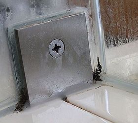 easy bathroom mold solution, cleaning tips, home maintenance repairs, how to, Before Icky