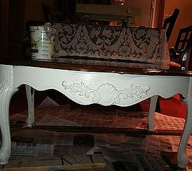 painted coffee table inspired by tonya miller dean hemets 1964 coffee table, chalk paint, painted furniture