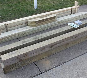 pergola season helpful tips to building your own, diy, outdoor living, woodworking projects, All of the pieces and parts cut out for a pergola
