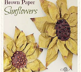 how to make paper flowers, crafts, I made my sunflowers about 20 to decorate for a party