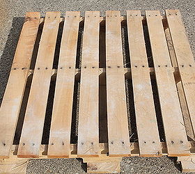 the straw bale pallet crate garden simple attractive and cheap, diy, flowers, gardening, how to, pallet, repurposing upcycling, urban living, To build on the cheap you can create the straw bale frame using the slats from a single pallet