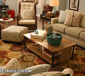 this living room was a fun design challenge in a commercial photography studio, home decor, living room ideas, If you check it out all over the room we have different word art in different ways This was another way we pulled the room together