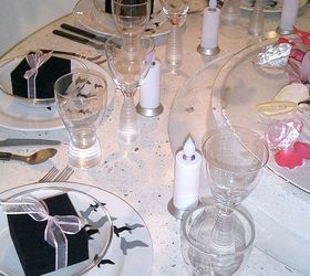 things to do with concrete, concrete masonry, home decor, painted furniture, Table setting