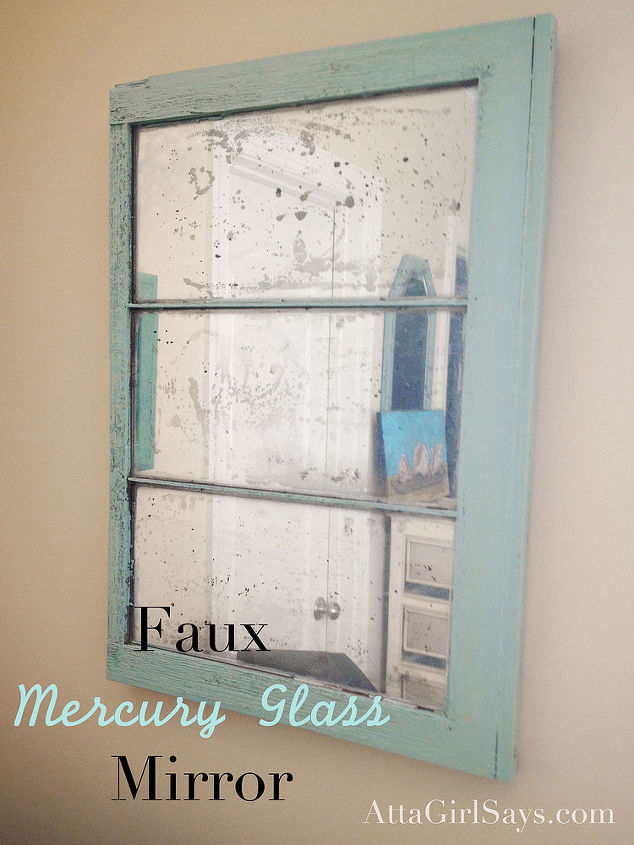 DIY mercury glass mirror | Hometalk DIY mercury glass mirror | Hometalk - diy mercury glass mirror, chalk paint, home decor, painting, repurposing upcycling,