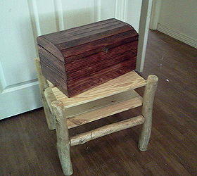 wooden box made out of scrap wood, diy, woodworking projects