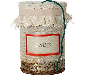 diy garden twine dispenser, crafts, gardening, wreaths, This recycled can jar sells for 12