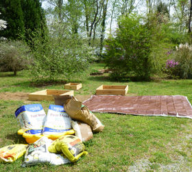 building our first sfg square foot garden, diy, flowers, gardening, how to, raised garden beds, woodworking projects