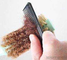 when is the last time you cleaned your hair brush, cleaning tips