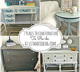 where to find furniture to paint, painted furniture