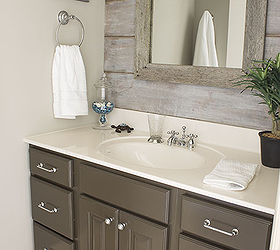 half bathroom reveal, bathroom ideas, home decor, Here s the after a completely new look