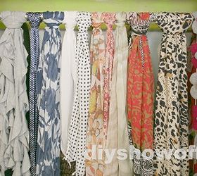 just wanted to share i did some organizing and gave a 2nd guest bedroom some, home decor, organizing, repurposing upcycling, scarves within easy reach