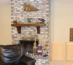 here is another little project of ours when we bought this house the living room, home decor, living room ideas, My huband s beginnings