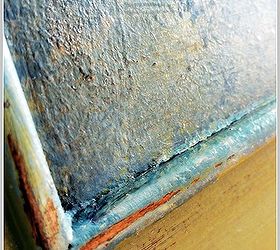 before some repaires and a new paint job, painted furniture