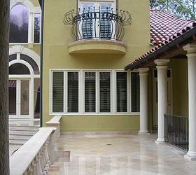 we also replaced the pool deck tile and remodeled the pool before and after, decks, home improvement, outdoor living, pool designs