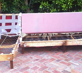 outdoor earth friendly transformation from www mysoulfulhome com, outdoor furniture, outdoor living, painted furniture, Just the beginning