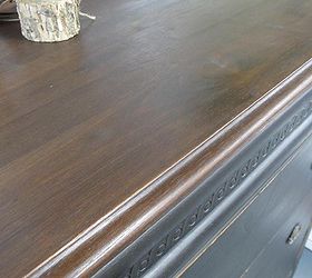 before and after disaster to diva, painted furniture