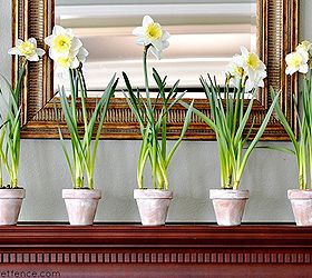 make your spring decor dual purpose, easter decorations, home decor, seasonal holiday decor, And the pots can easily be used as lovely mantel decor